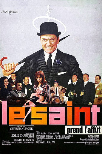 Póster de Le Saint prend l'affût