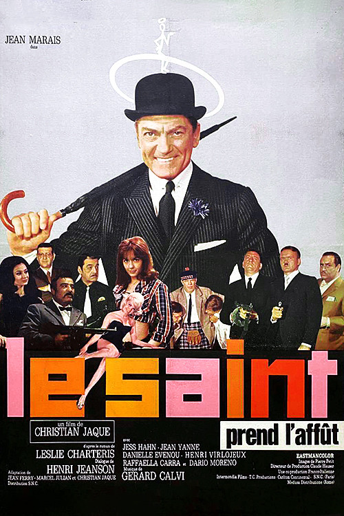 Póster de Le Saint prend l'affût