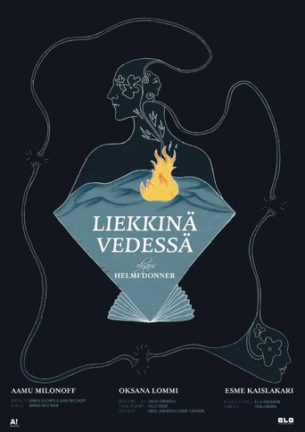 Póster de Liekkinä vedessä