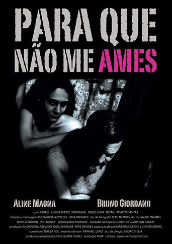 Póster de Para que não me ames