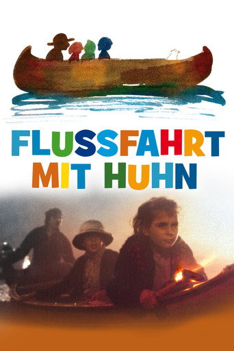 Póster de Flussfahrt mit Huhn