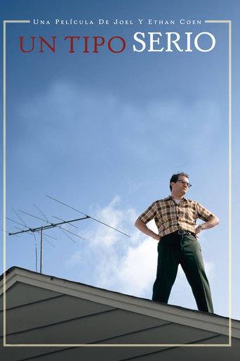 Póster de Un hombre serio