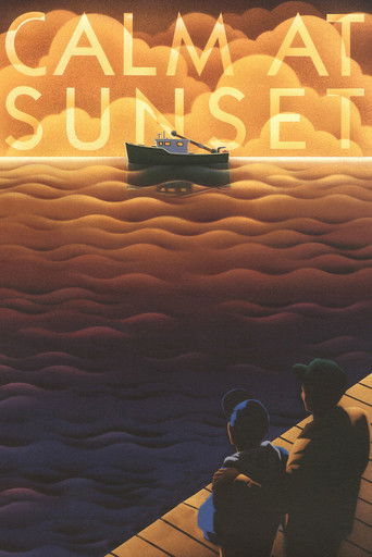Póster de Calm at Sunset