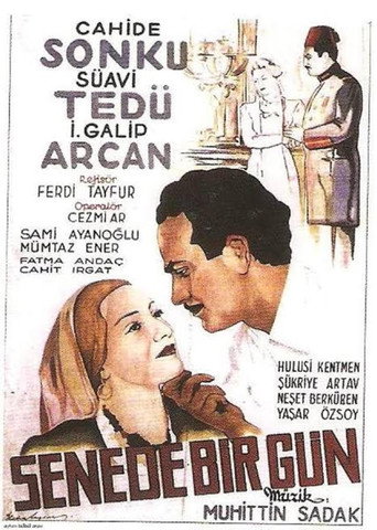 Póster de Senede Bir Gün