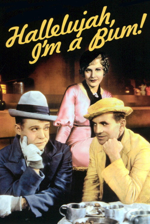 Póster de Hallelujah, I'm a Bum
