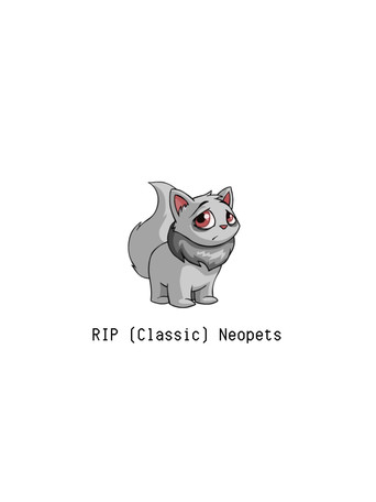 Póster de RIP (Classic) Neopets