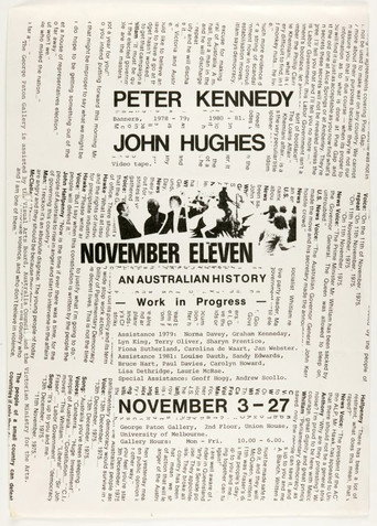 Póster de November Eleven