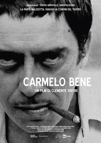 Póster de La parte maledetta. Viaggio ai confini del teatro - Carmelo Bene