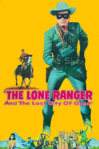 Póster de El Llanero Solitario en la ciudad perdida del oro