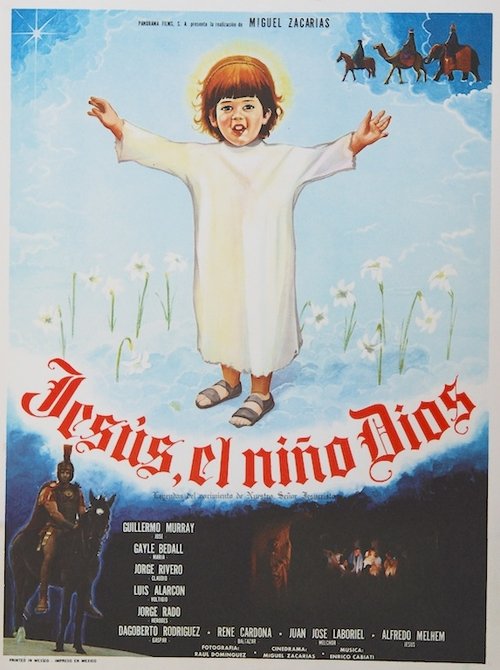 Póster de Jesús, el niño Dios