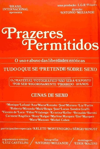 Póster de Prazeres Permitidos