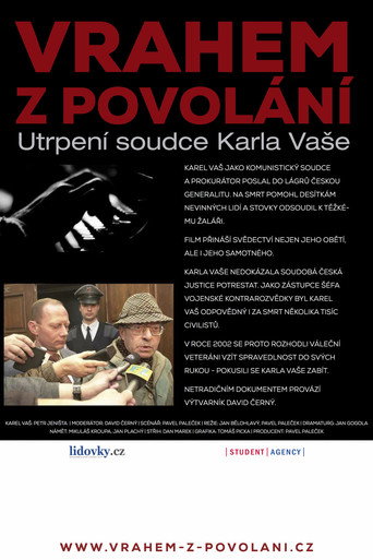 Póster de Vrahem z povolání – Utrpení soudce Karla Vaše