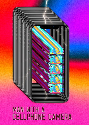 Póster de Um homem com um celular