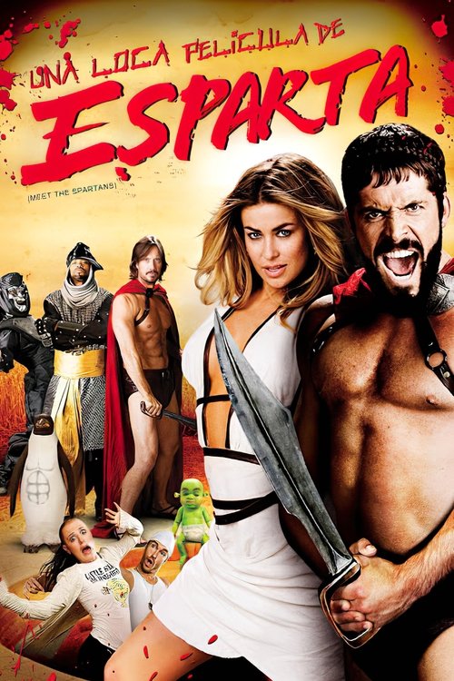 Póster de Una loca película de Esparta