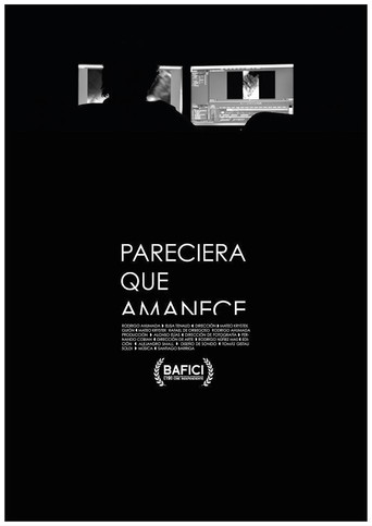 Póster de Pareciera que amanece