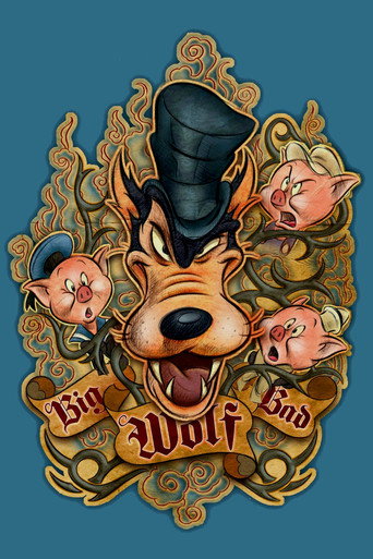 Póster de Los Tres Cerditos: El Lobo Feroz