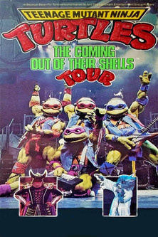 Póster de Teenage Mutant Ninja Turtles: The Coming Out of Their Shells Tour