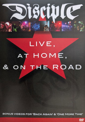 Póster de Disciple: Live, At Home, and On the Road