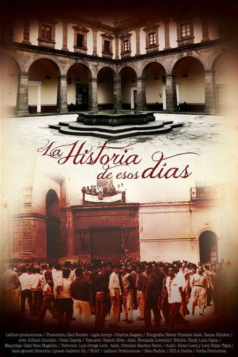 Póster de La Historia de Esos Días