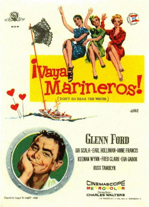 Póster de Marinero no te metas al agua