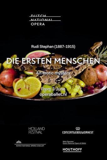 Póster de Rudi Stephan: Die ersten Menschen