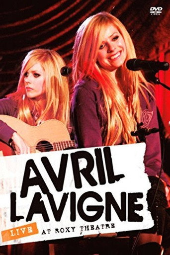 Póster de Avril Lavigne: Live from The Roxy Theatre