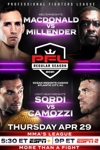 Póster de PFL 2021 #2: Regular Season - MacDonald vs. Millender