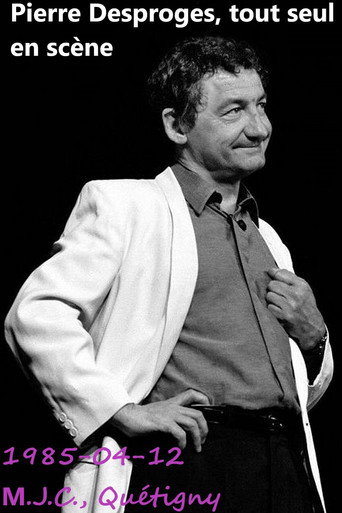 Póster de Pierre Desproges - Tout seul en Scène