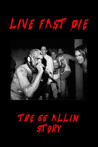 Póster de Live Fast Die - The GG Allin Story