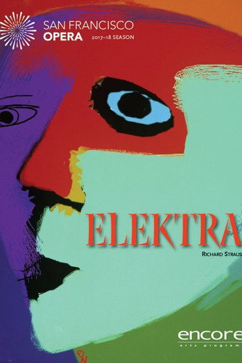 Póster de Elektra - San Francisco Opera