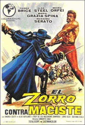 Póster de Zorro contro Maciste
