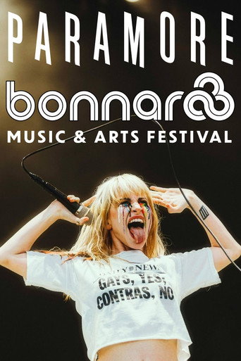 Póster de Paramore - Live At Bonnaroo Music Festival 2023