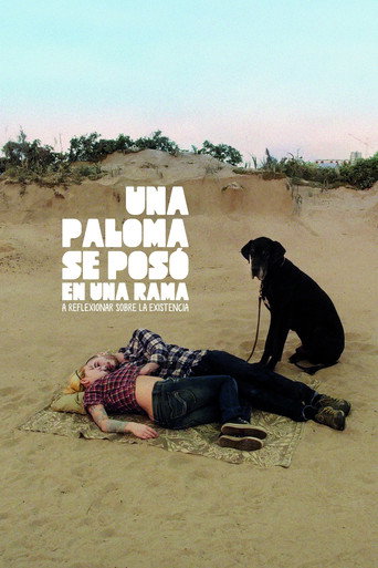 Póster de Una paloma se sentó en una rama a reflexionar sobre la existencia