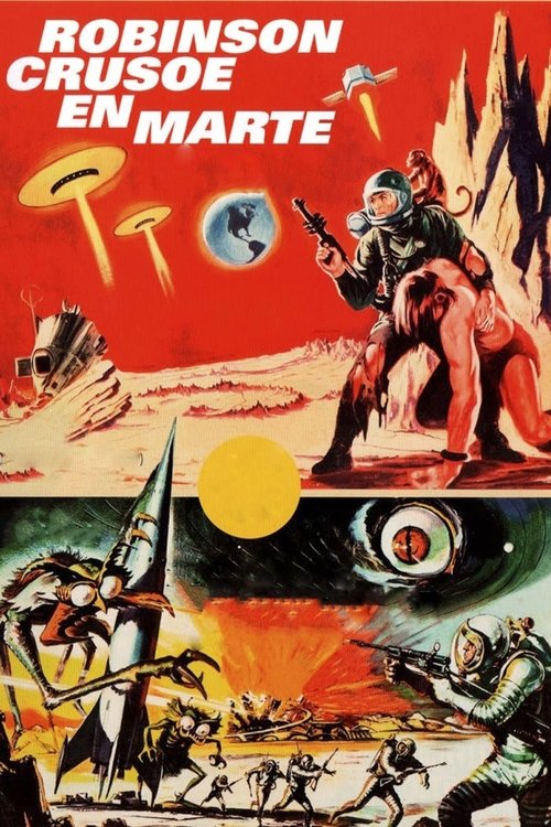 Póster de Robinson Crusoe en Marte