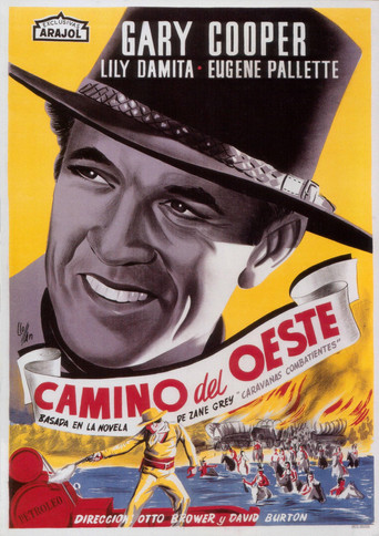 Póster de Fighting Caravans