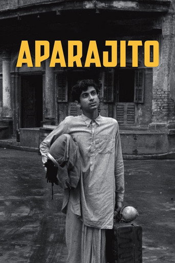 Póster de Aparajito (El Invencible)