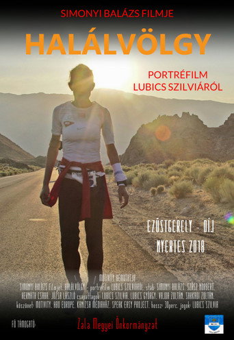 Póster de Halálvölgy - Portréfilm Lubics Szilviáról