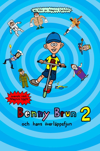 Póster de Benny Brun och hans överläppsfjun 2