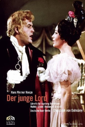 Póster de Henze: Der junge Lord