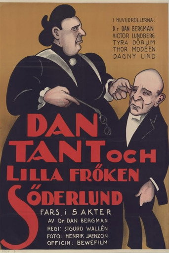 Póster de Dan, Tant och lilla fröken Söderlund