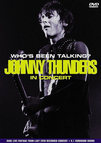 Póster de Johnny Thunders: Who's Been Talking?