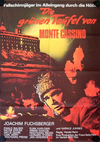 Póster de Die grünen Teufel von Monte Cassino