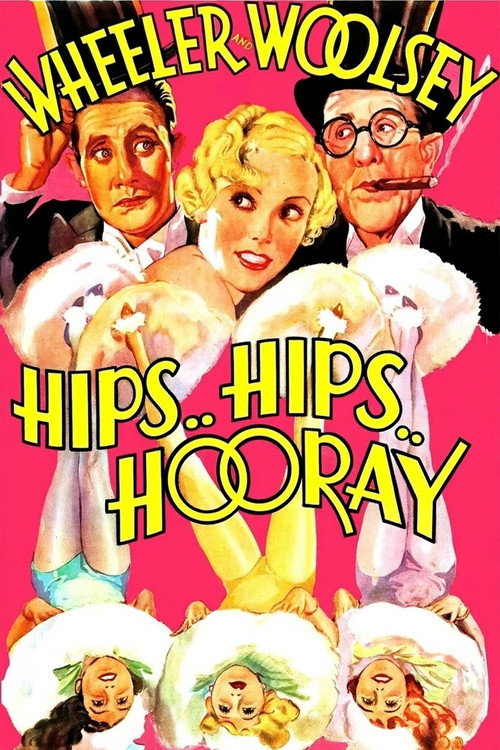 Póster de Hips, Hips, Hooray!