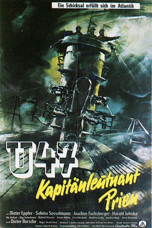 Póster de U47 - Kapitänleutnant Prien
