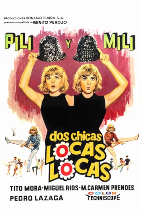 Póster de Dos chicas locas locas
