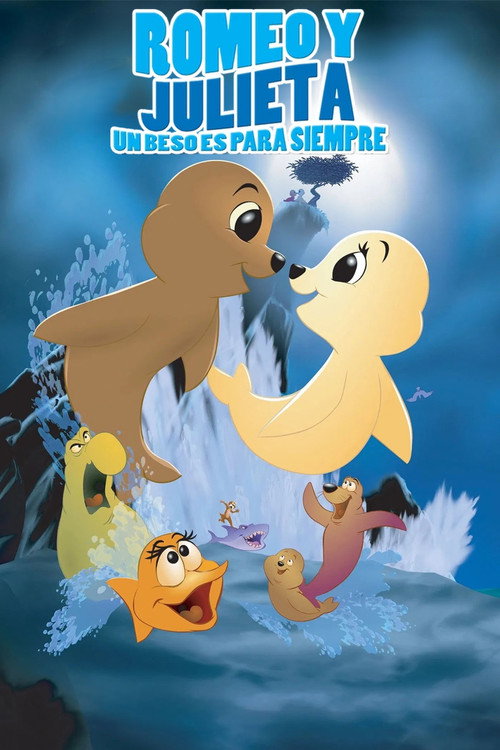 Póster de Romeo y Julieta: Un beso es para siempre