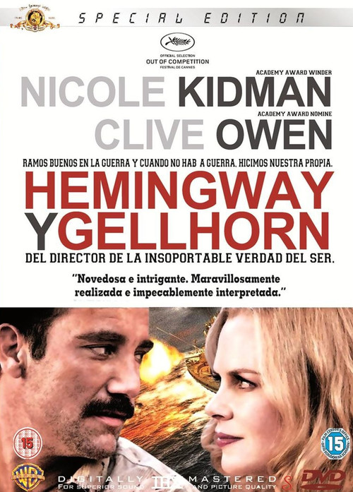 Póster de Hemingway y Gellhorn