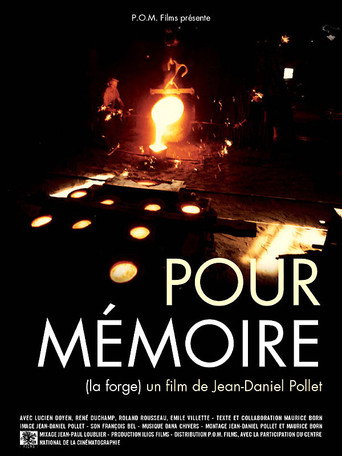 Póster de Pour mémoire