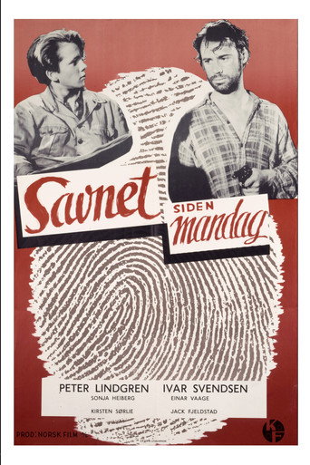 Póster de Savnet siden mandag