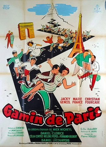 Póster de Gamin de Paris